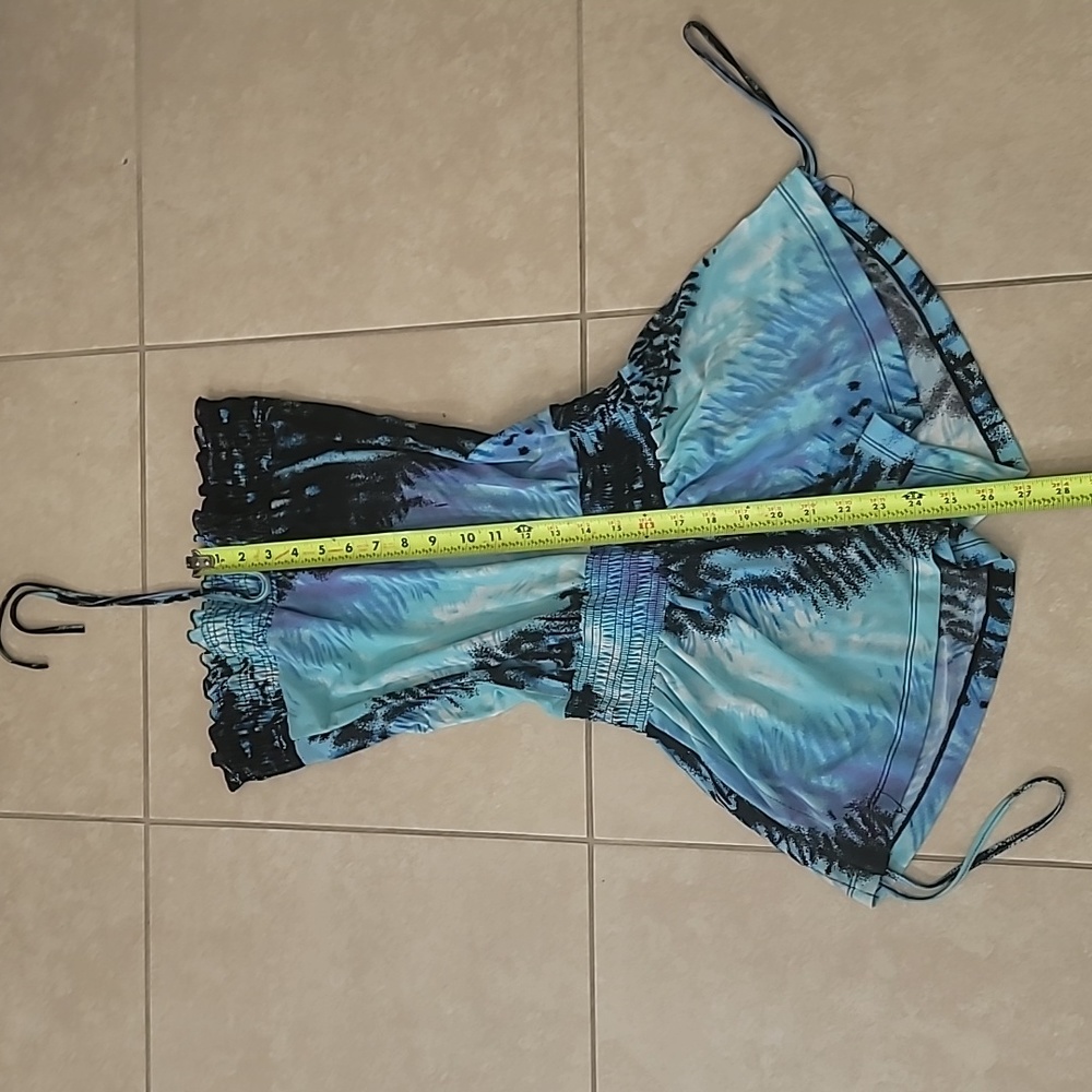 Beach Strapless Romper - Picture 2 of 4